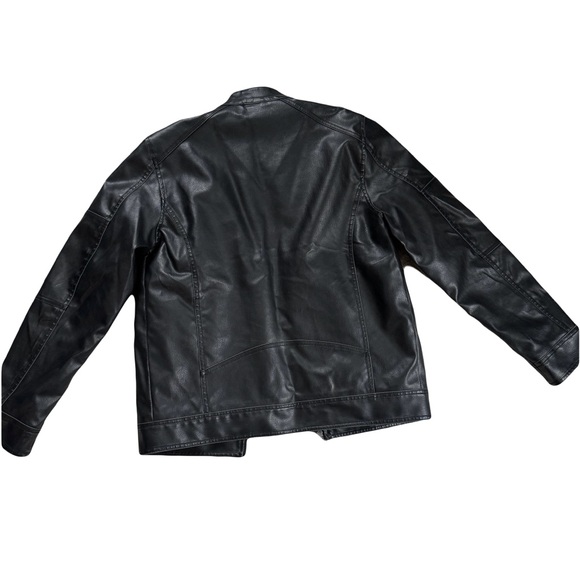 Men’s S - Black Rivet Faix Black Leather Jacket Wilson’s Leather - Picture 2 of 3